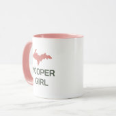 Michigan Yooper Coffee Mok (Voorkant links)