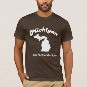 Michigan - Zeg ja T-shirt