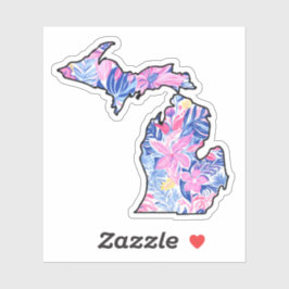 Michigan - Zomerse Sticker - Lilly Inspired
