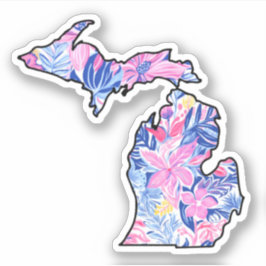Michigan - Zomerse Sticker - Lilly Inspired