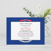 Michigander Flag, Vlag van Michigan bruiloft Kaart (Staand voorkant)