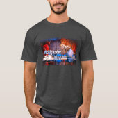 Michigander Man Herfst Snow T-shirt (Voorkant)