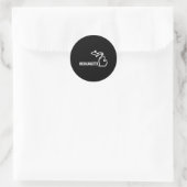 Michigangster Ronde Sticker (Tas)