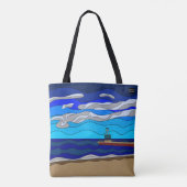 Michiganmeer - Dode Tote Bag (Achterkant)