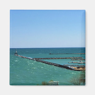 Michiganmeer, Port Washington, Wisconsin Magneet