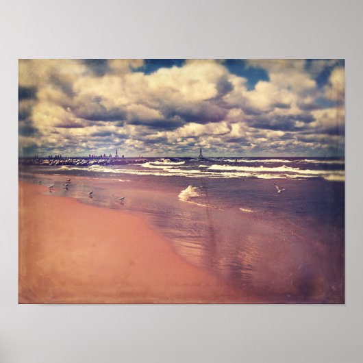 Michiganmeer Poster (Voorkant)