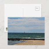Michiganmeer Vuurtoren Briefkaart (Voorkant / Achterkant)