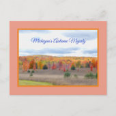 MICHIGAN'S AUTUMN MAJESTY BRIEFKAART (Voorkant)