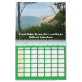 Michigan's Bovenste schiereiland.. Kalender (Mar 2027)
