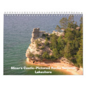 Michigan's Bovenste schiereiland.. Kalender (Hoes)