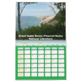 Michigan's Bovenste schiereiland.. Kalender (Mar 2026)