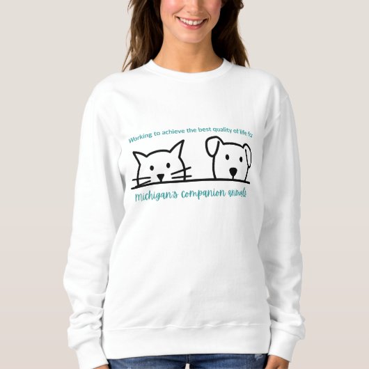 Michigan's Companion Animals Shirt met lange mouwe (Voorkant)