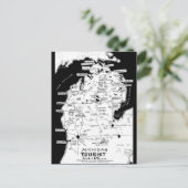 Michigan's Toeristenkaart  Briefkaart (Staand voorkant)