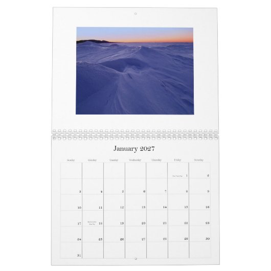 Michigan's UP - Gepersonaliseerd Kalender (Jan 2027)