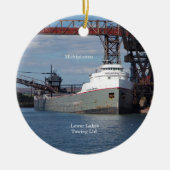 Michipicoten-sierplant Keramisch Ornament (Voorkant)