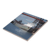 Michipicoten-tegel Tegeltje (Zijkant)