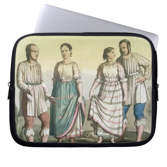 Michoacan Indians in Traditional Costume, Mexico ( Laptop Sleeve (Voorkant)