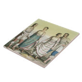 Michoacan Indians in Traditional Costume, Mexico ( Tegeltje (Zijkant)