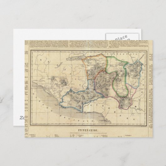 Michoacan, Mexico 2 Briefkaart (Voorkant / Achterkant)