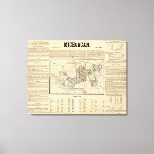 Michoacan, Mexico Canvas Afdruk (Voorkant)