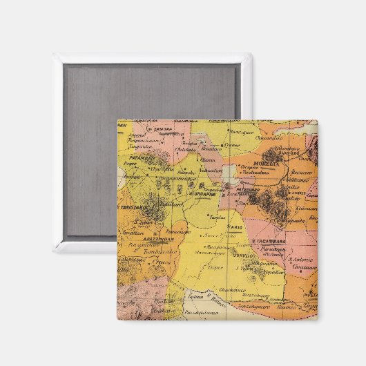 Michoacan, Mexico Magneet (Voorkant / Achterkant)