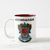 Michoacan, Mexico-Mok Tweekleurige Koffiemok (Links)