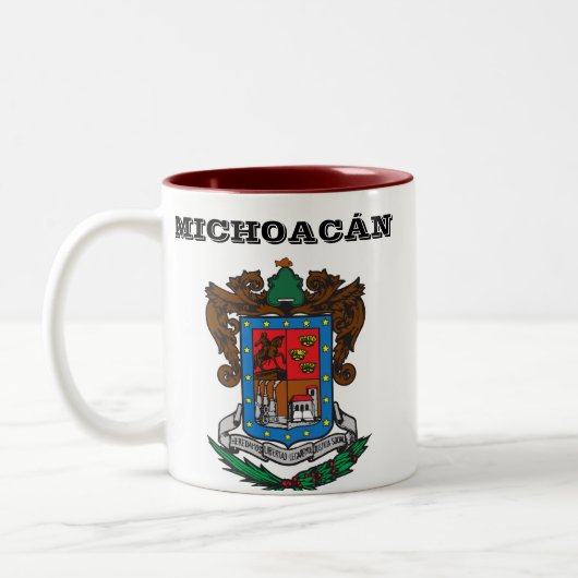 Michoacan, Mexico-Mok Tweekleurige Koffiemok (Links)