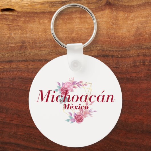 Michoacan Mexico Travel Destination Bridesmaid Sleutelhanger (Voorkant)