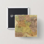 Michoacan Vierkante Button 5,1 Cm (Voorkant /achterkant)