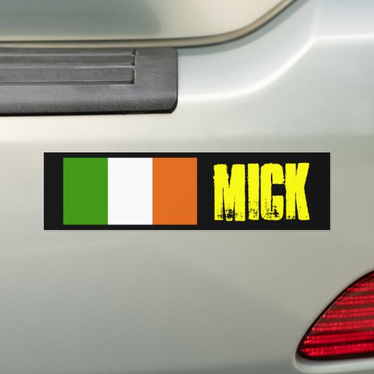 MICK Bumpersticker (Op auto)
