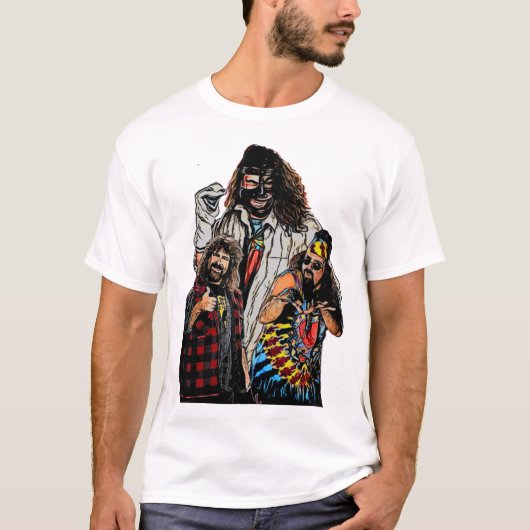Mick Foley T-ShirtMick Foley T-shirt (Voorkant)