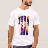 Mick Jagger Rock Legende - Voorman van de Rolling  T-shirt (Voorkant)