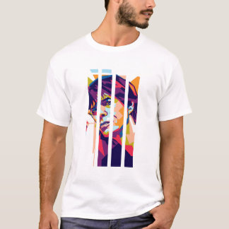 Mick Jagger Rock Legende - Voorman van de Rolling T-shirt