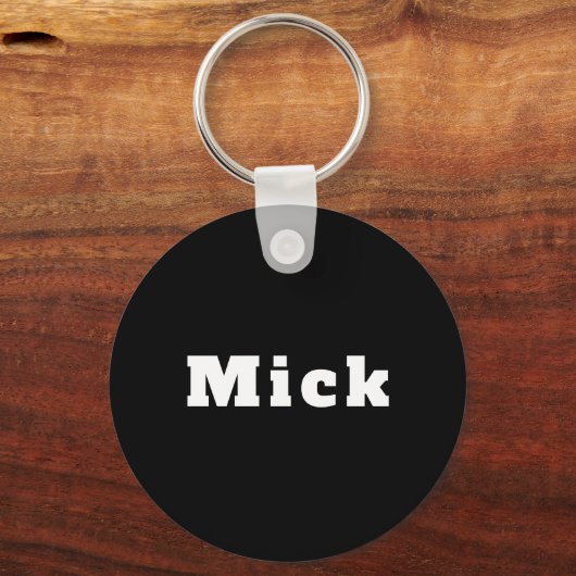 Mick Sleutelhanger (Achterkant)