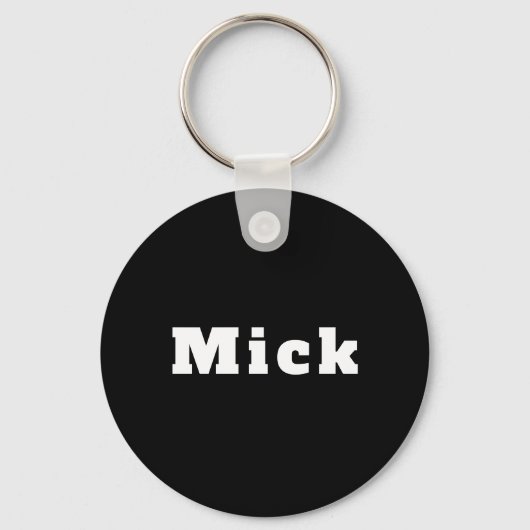 Mick Sleutelhanger (Achterkant)