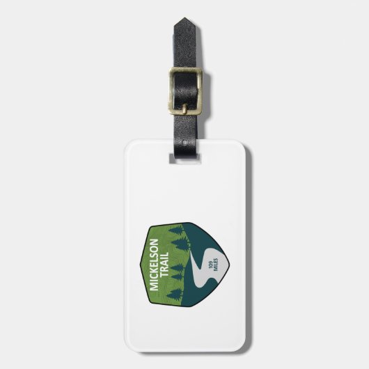 Mickelson Trail Bagagelabel (Voorkant verticaal)