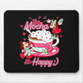 Mickey Amp Minnie Valentines Day You Mocha Me H Muismat (Voorkant)