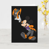 Mickey And Friends Halloween Costume  Kaart (Gele Bloem)