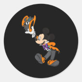 Mickey And Friends Halloween Costume  Ronde Sticker (Voorkant)