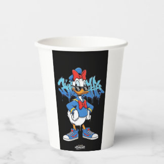 Mickey en Minnie Feestelijke Viering Kleurrijk Pap Papieren Bekers
