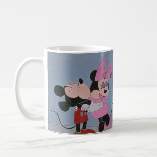 MICKEY EN MINNIE LOVE KOFFIEMOK (Links)