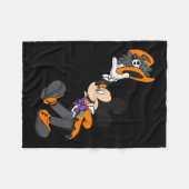 Mickey en vrienden Halloween kostuum Fleece Deken (Voorkant (Horizontaal))