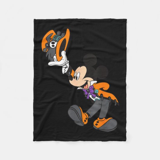 Mickey en vrienden Halloween kostuum Fleece Deken (Voorkant)