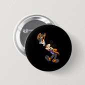 Mickey en vrienden Halloween kostuum  Ronde Button 5,7 Cm (Voorkant /achterkant)