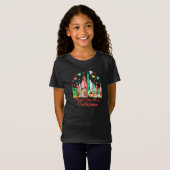Mickey & Friends Very Merry Christmas Castle Disne T-shirt (Voorkant volledig)