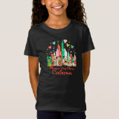 Mickey & Friends Very Merry Christmas Castle Disne T-shirt (Voorkant)