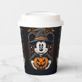 Mickey Halloween Paper Cup -Pumpkin Design Papieren Bekers (Links)