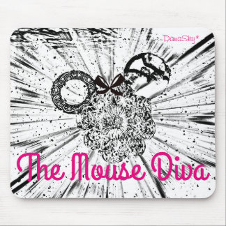 Mickey Head-MUISMAT "The Mouse Diva" Muismat