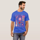 Mickey Kerstman Kerstmis grappig T-shirt (Voorkant volledig)