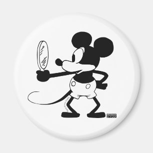 Mickey - Looking in the Mirror (Plane Crazy, 1929) Magneet